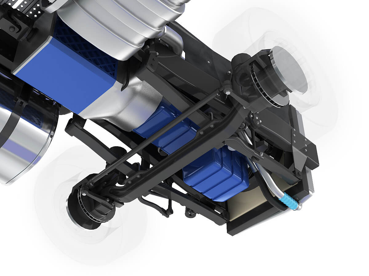 EuroTruck with Semi-Trailer 3D Model