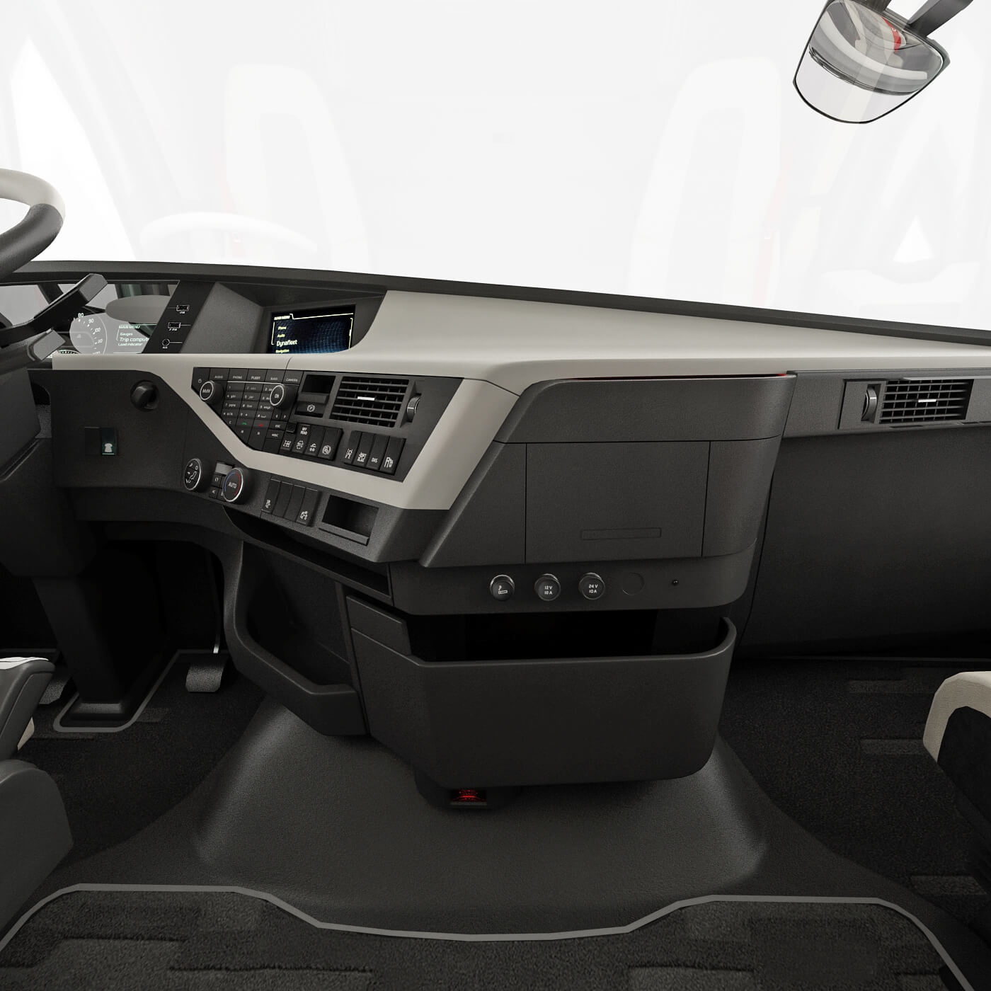 EuroTruck with Semi-Trailer 3D Model