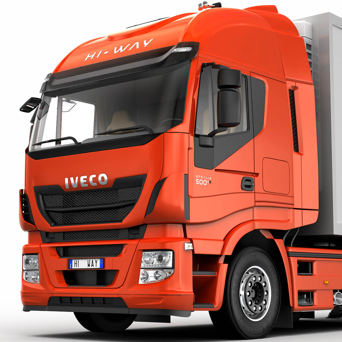 Iveco Stralis Hi-Way 2013 3D Model