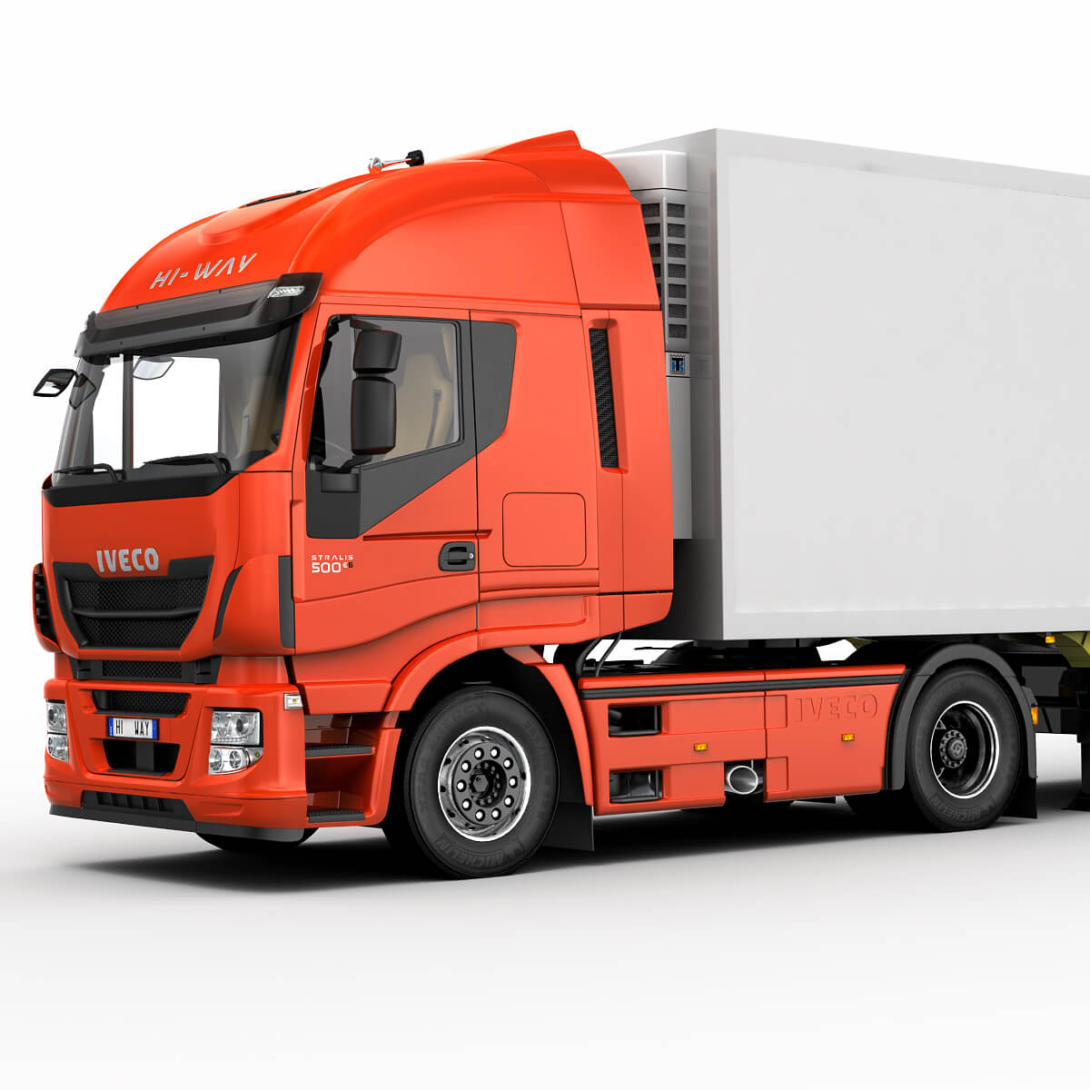 Iveco Stralis Hi-Way 2013 3D Model