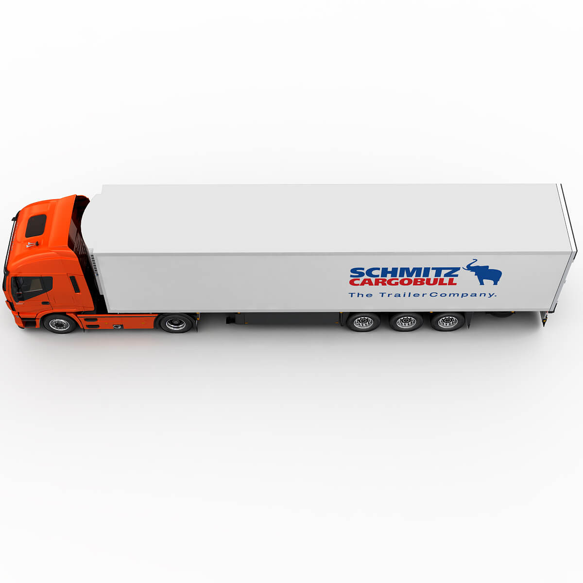 Iveco Stralis Hi-Way 2013 3D Model