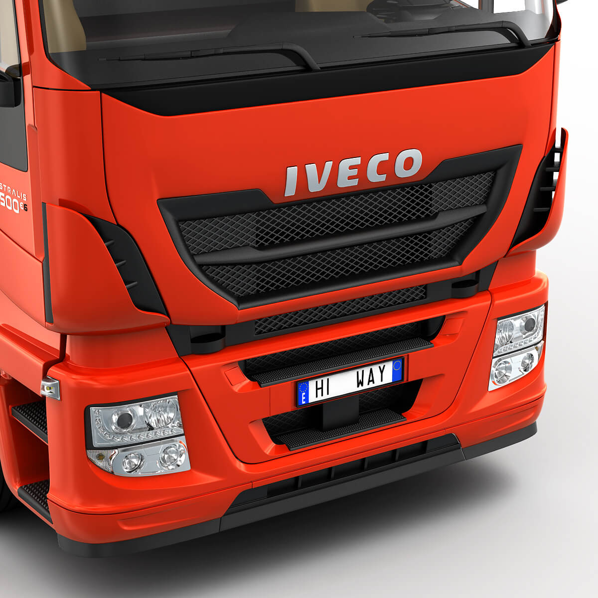 Iveco Stralis Hi-Way 2013 3D Model