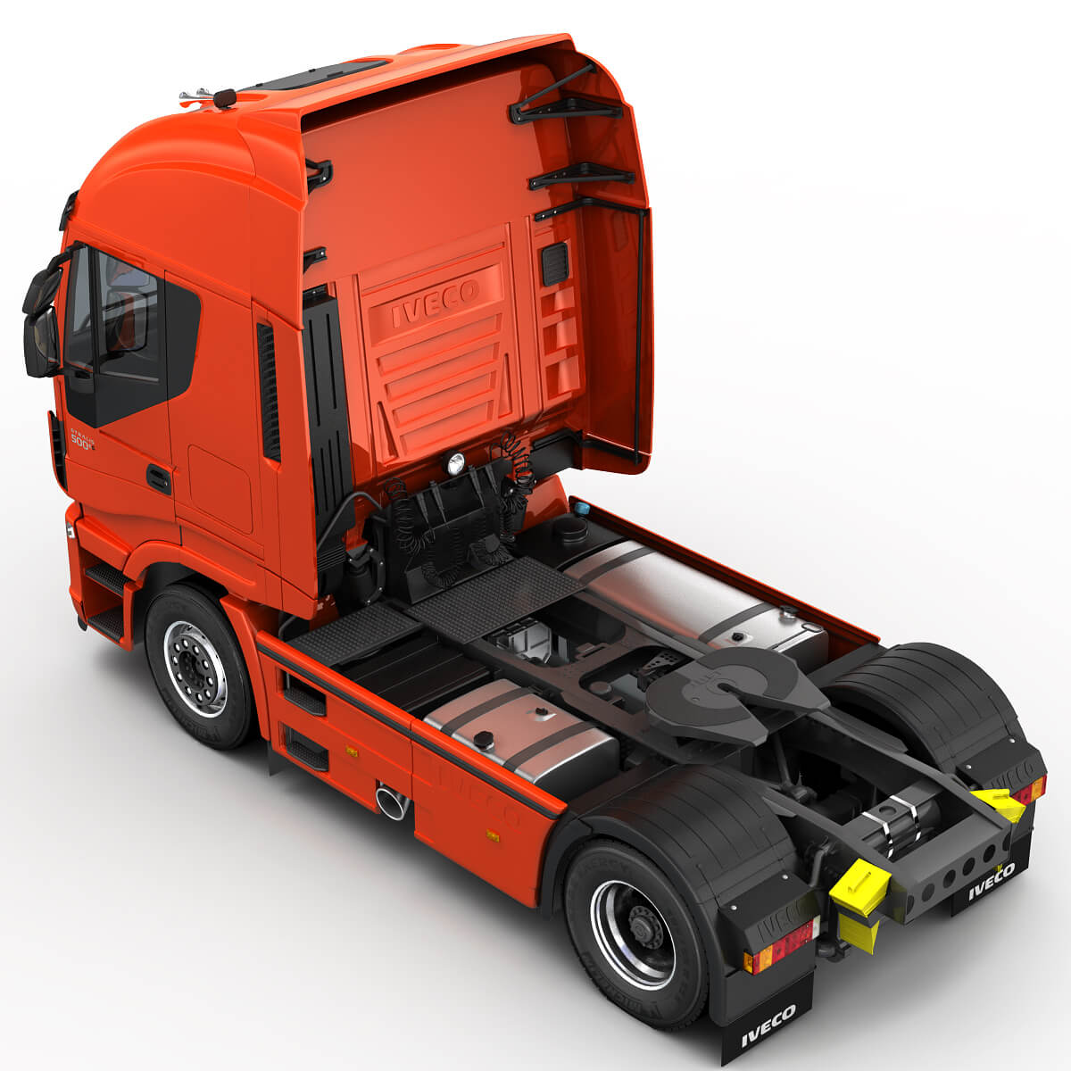Iveco Stralis Hi-Way 2013 3D Model