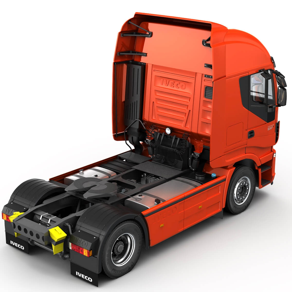 Iveco Stralis Hi-Way 2013 3D Model