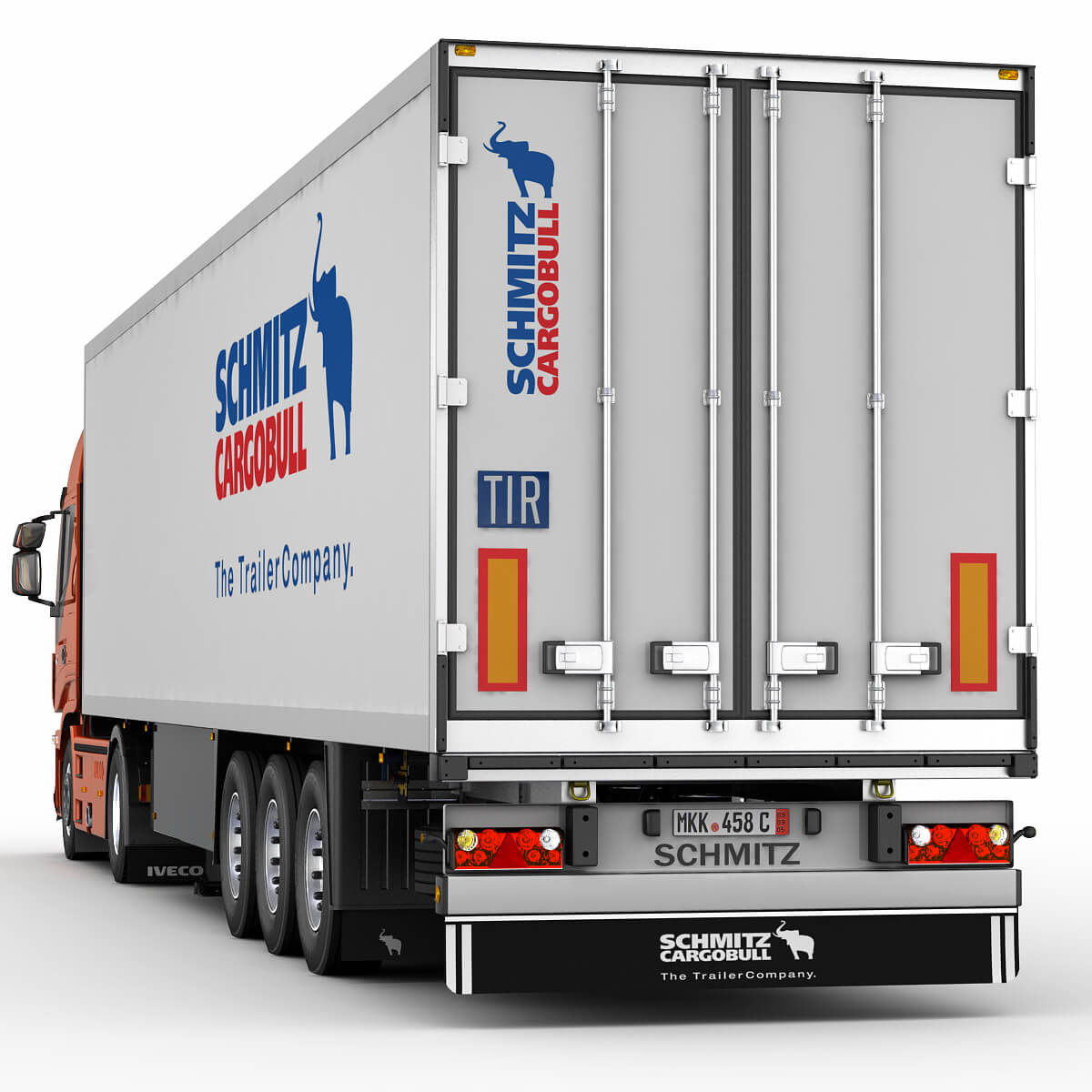 Iveco Stralis Hi-Way 2013 3D Model