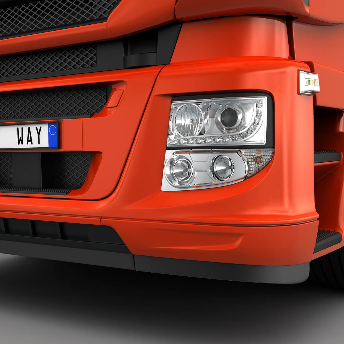 Iveco Stralis Hi-Way 2013 3D Model