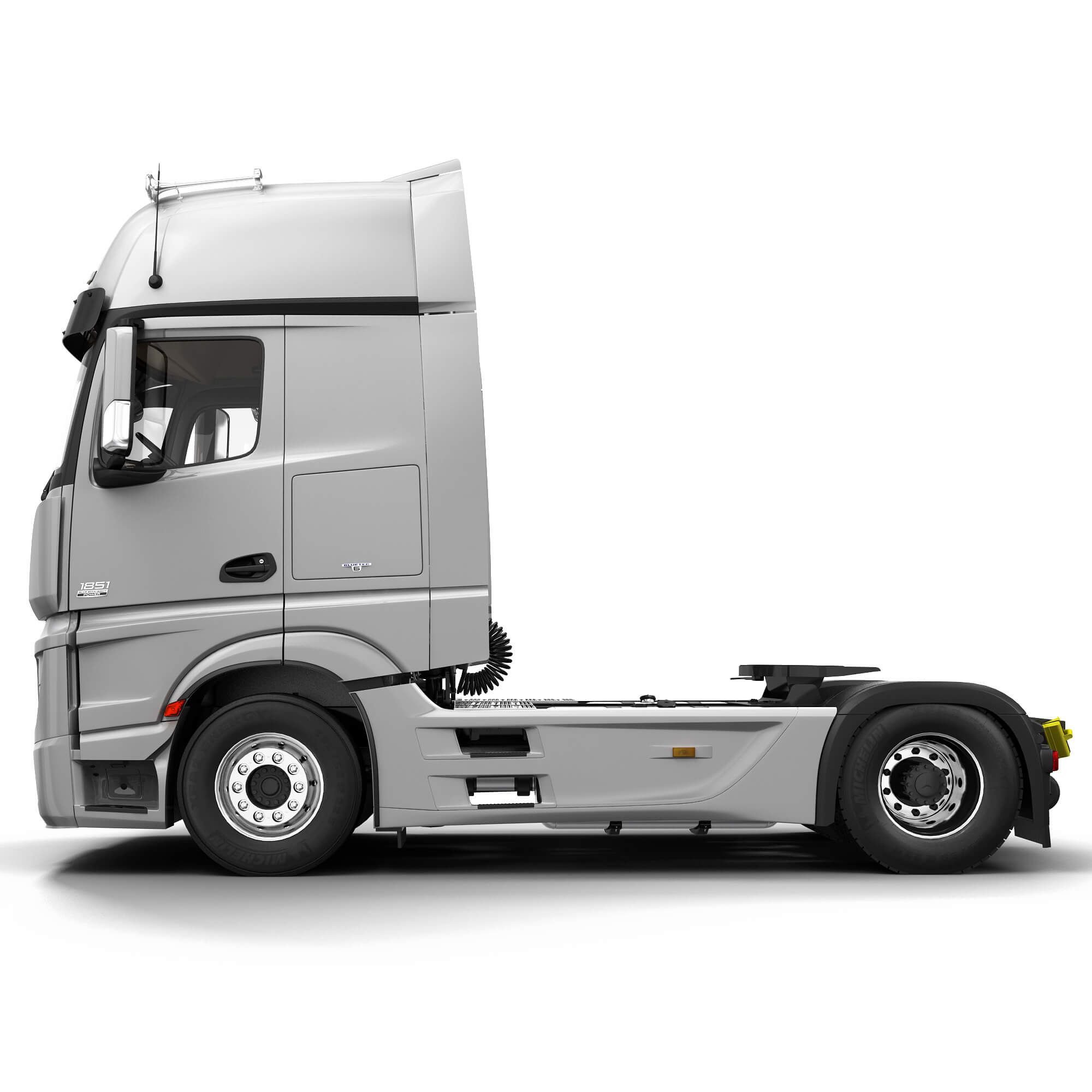 Mercedes Actros 2011 Trailer 3D Model