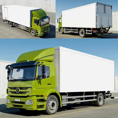 Mercedes Axor Box Truck