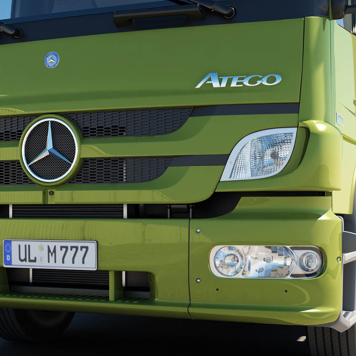 Mercedes-Benz Atego 3D Model