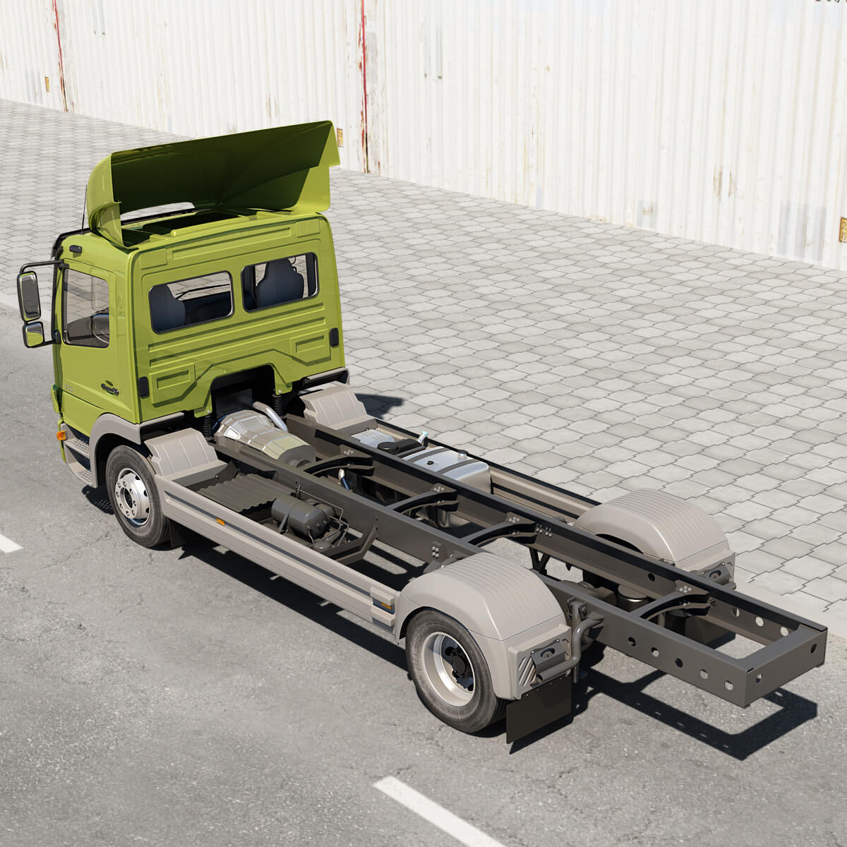 Mercedes-Benz Atego 3D Model