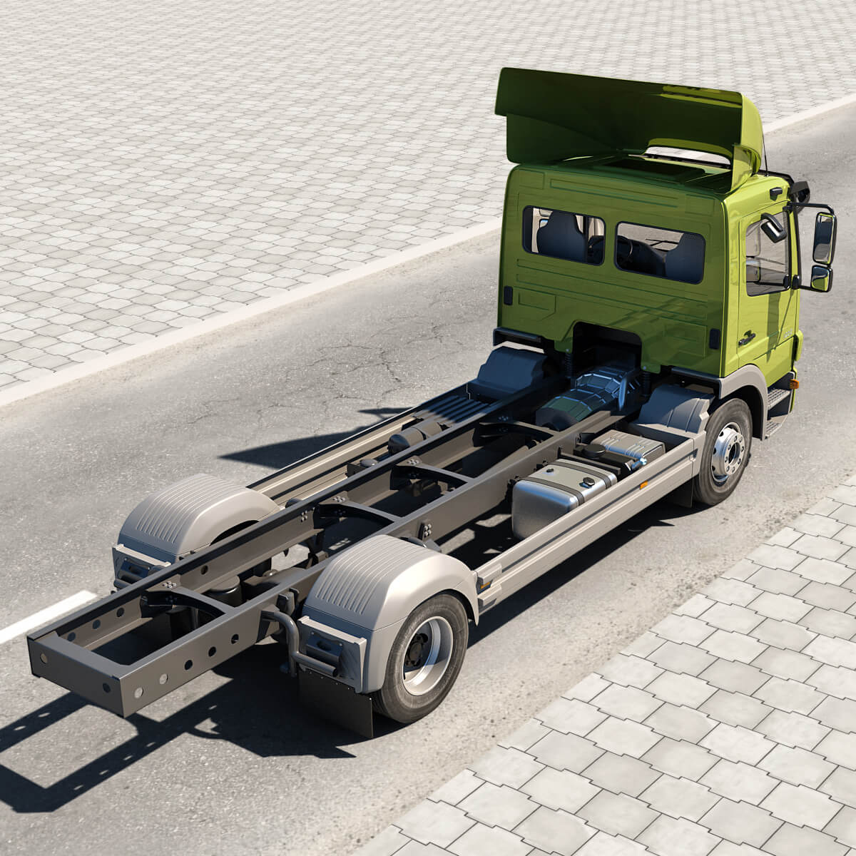 Mercedes-Benz Atego 3D Model