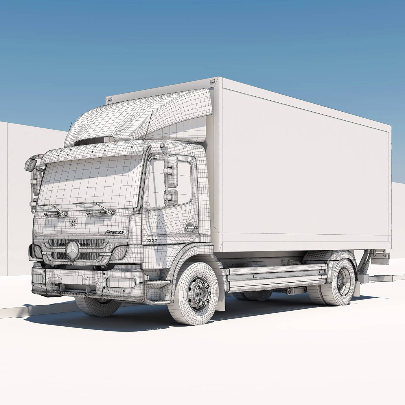Mercedes-Benz Atego 3D Model