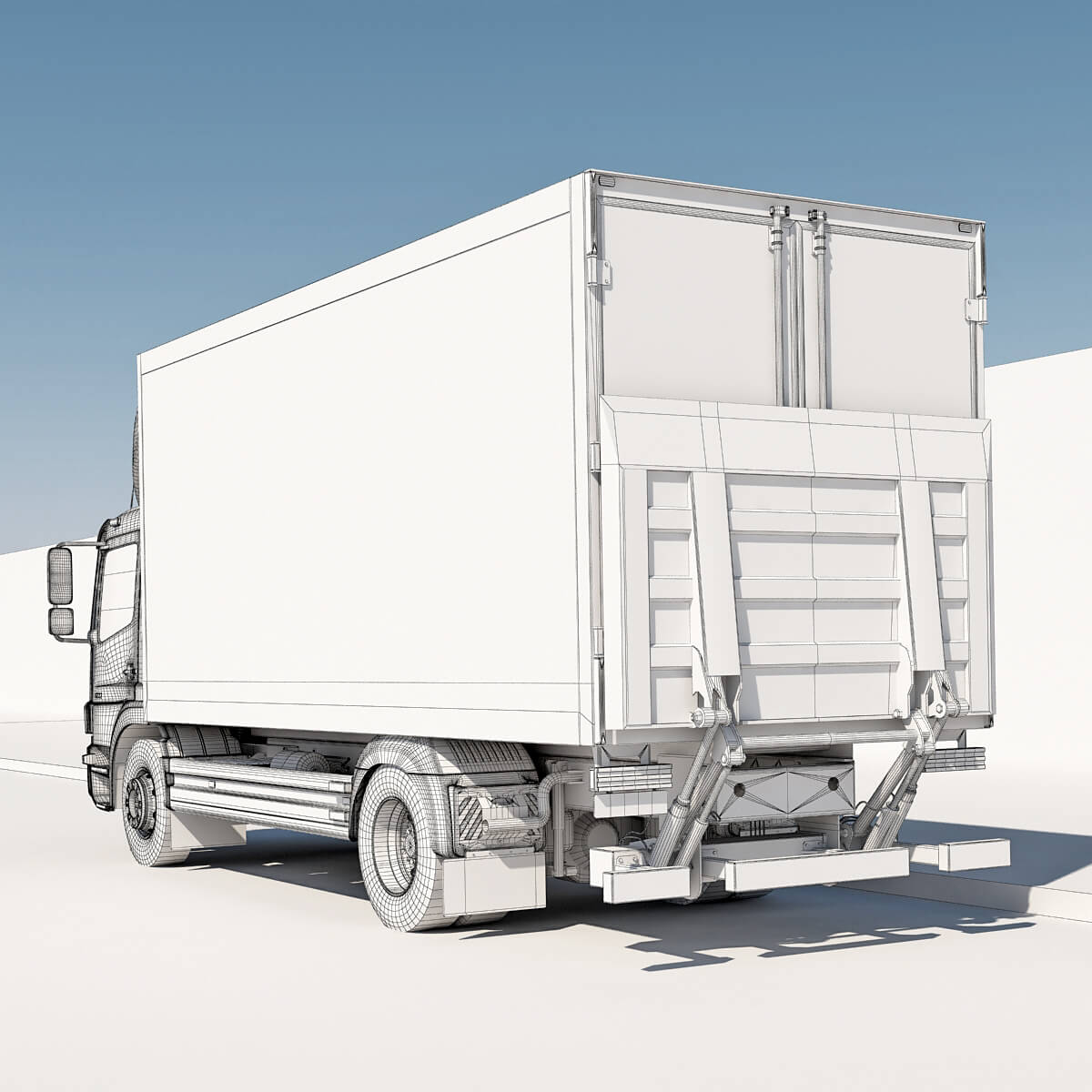 Mercedes-Benz Atego 3D Model
