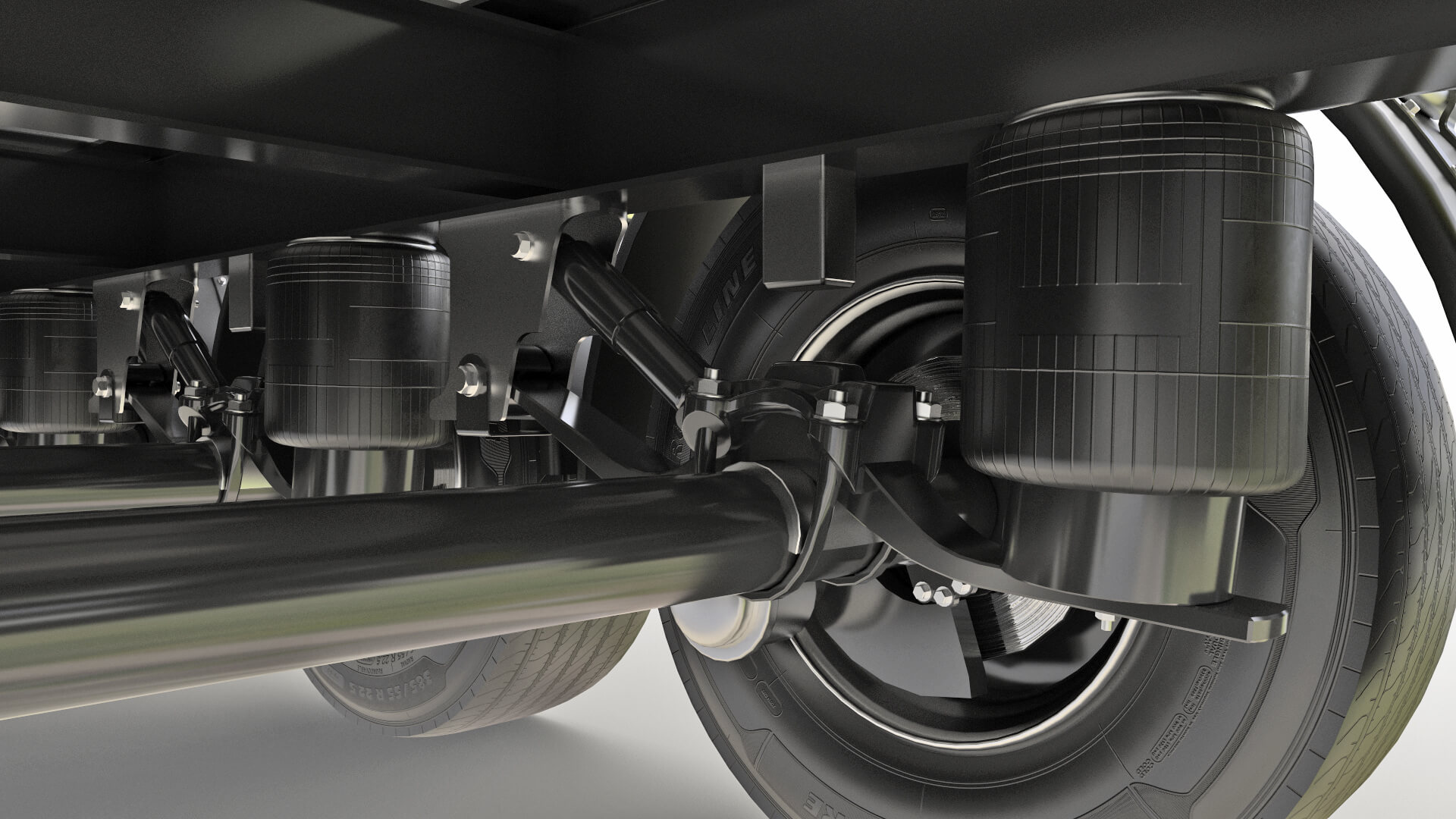 Tank Semi-Trailer Europe 3D Model