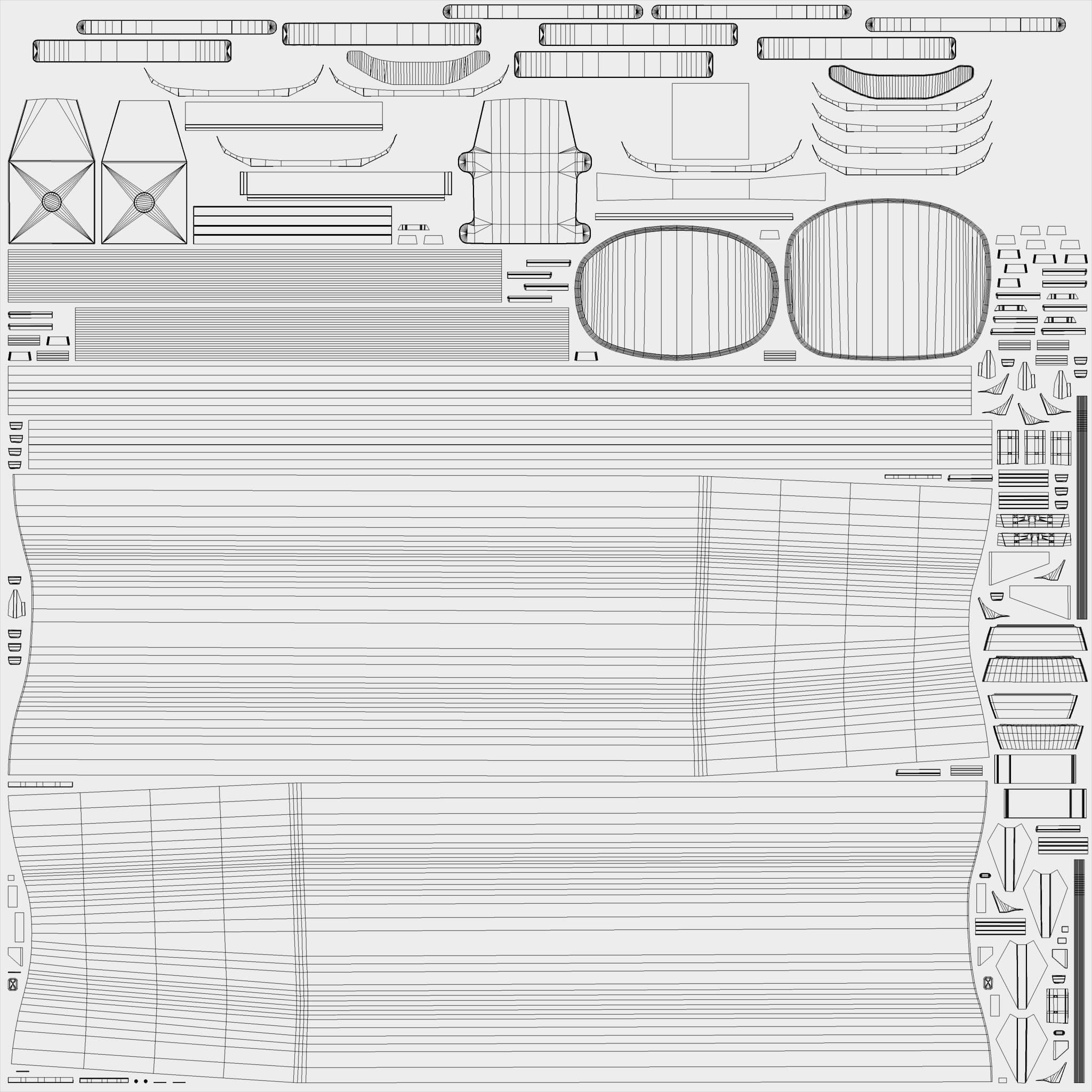 Tank Semi-Trailer Europe 3D Model