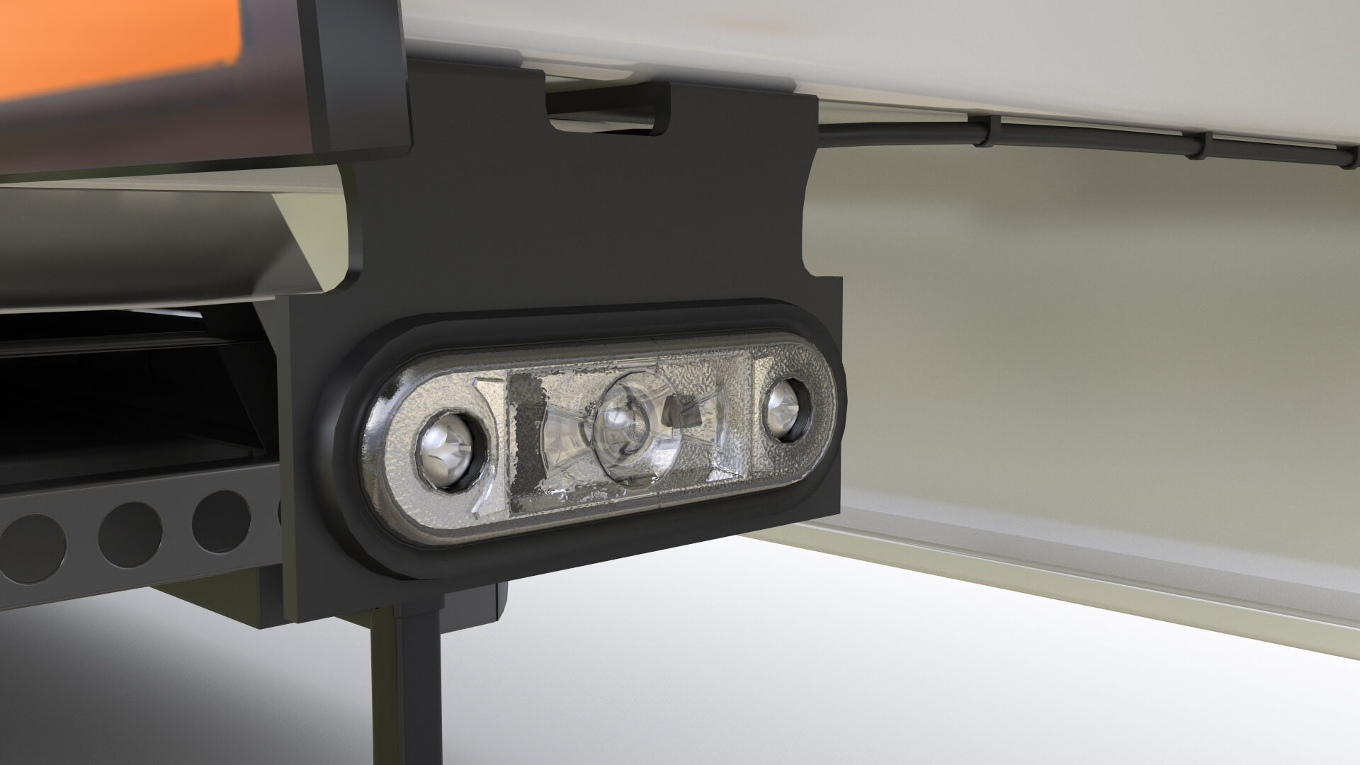 Tank Semi-Trailer SHELL 3D Model