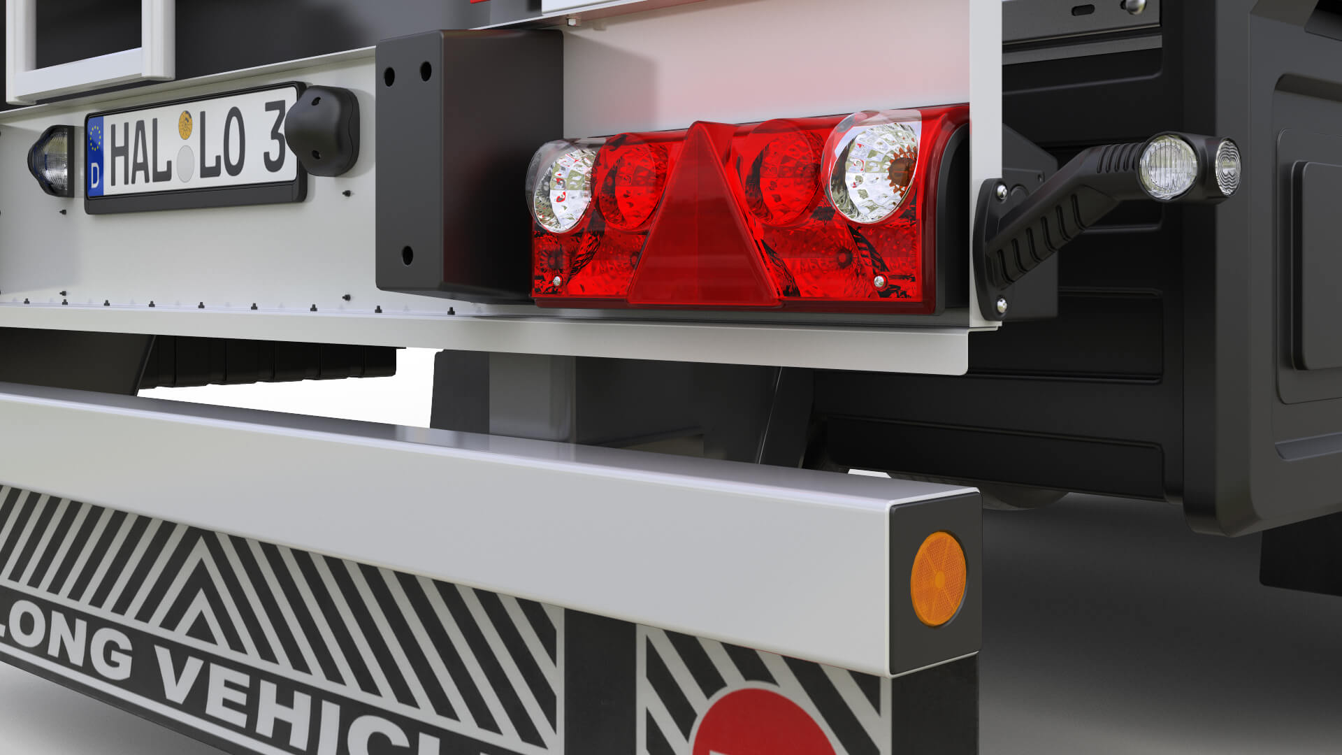 Tank Semi-Trailer SHELL 3D Model