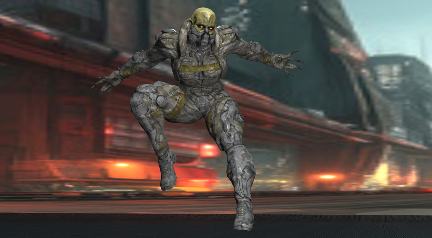"Demon Armor" for Poser Compatible DAZ3D Daz Content