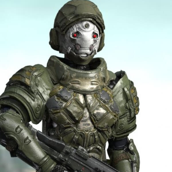 Female Special Forces Soldier Work in Progress