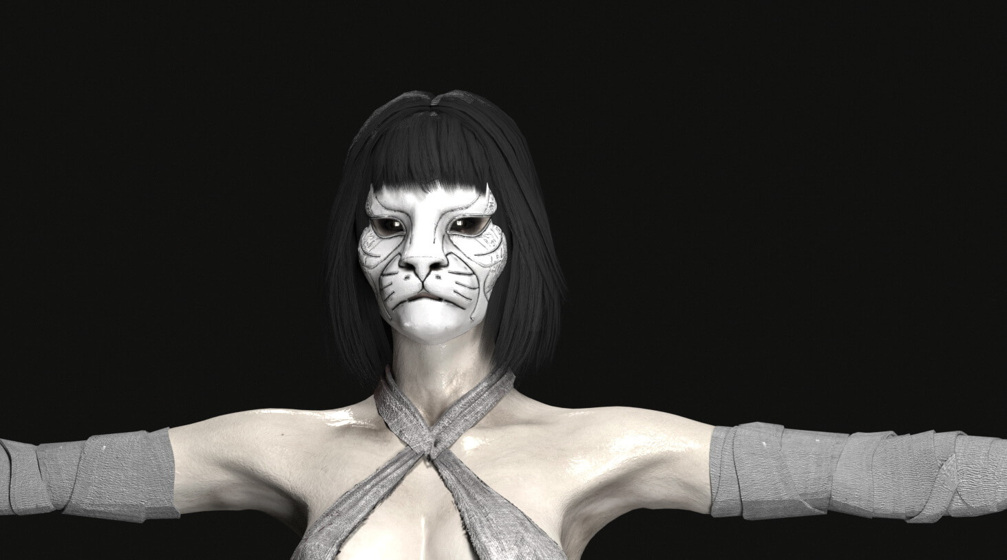 Mummy or Freya for Poser Compatible Daz3D Daz Content
