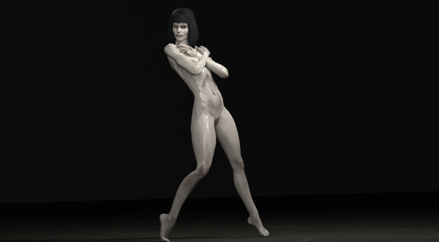 Mummy or Freya for Poser Compatible Daz3D Daz Content