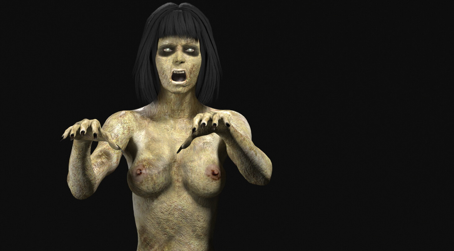 Mummy or Freya for Poser Compatible Daz3D Daz Content