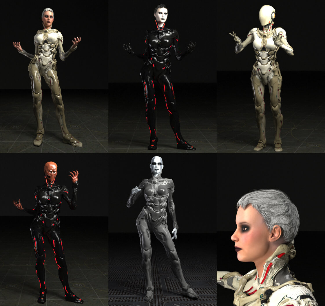 Olivia Pierce for Poser and Compatible Daz3D Daz Content
