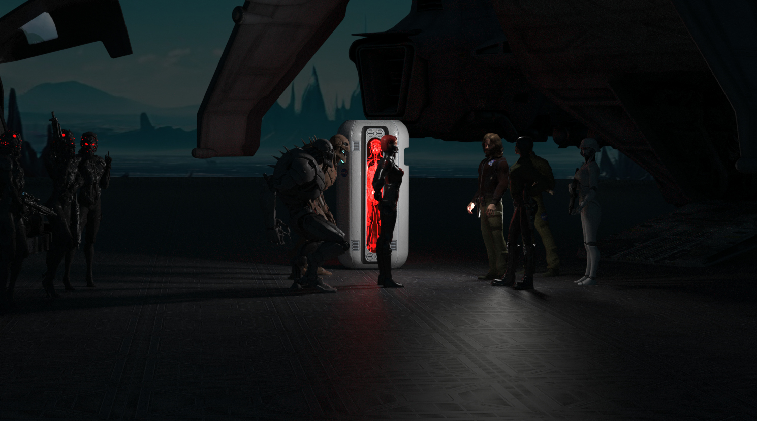 Sinthea Shmidt Low Poly Marvel Futur for Poser Cmptbl Daz3D Daz Content