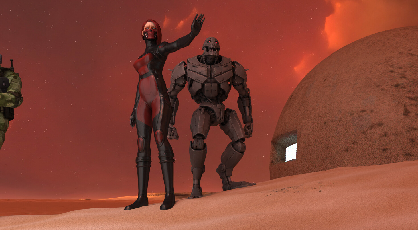 Sinthea Shmidt Low Poly Marvel Futur for Poser Cmptbl Daz3D Daz Content