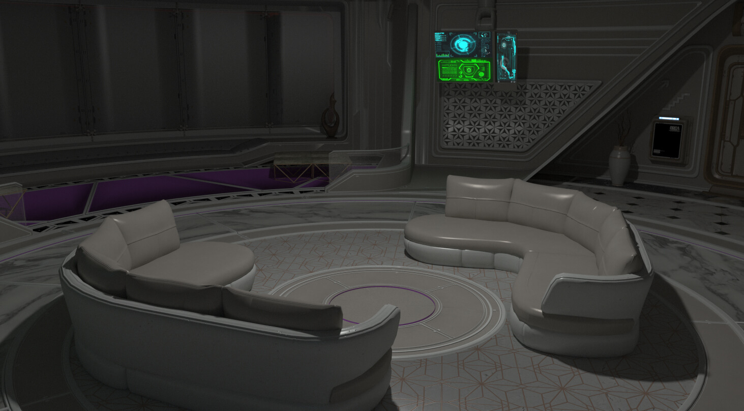 StellarBlade Room for POSER Compatible DAZ3D Daz Content