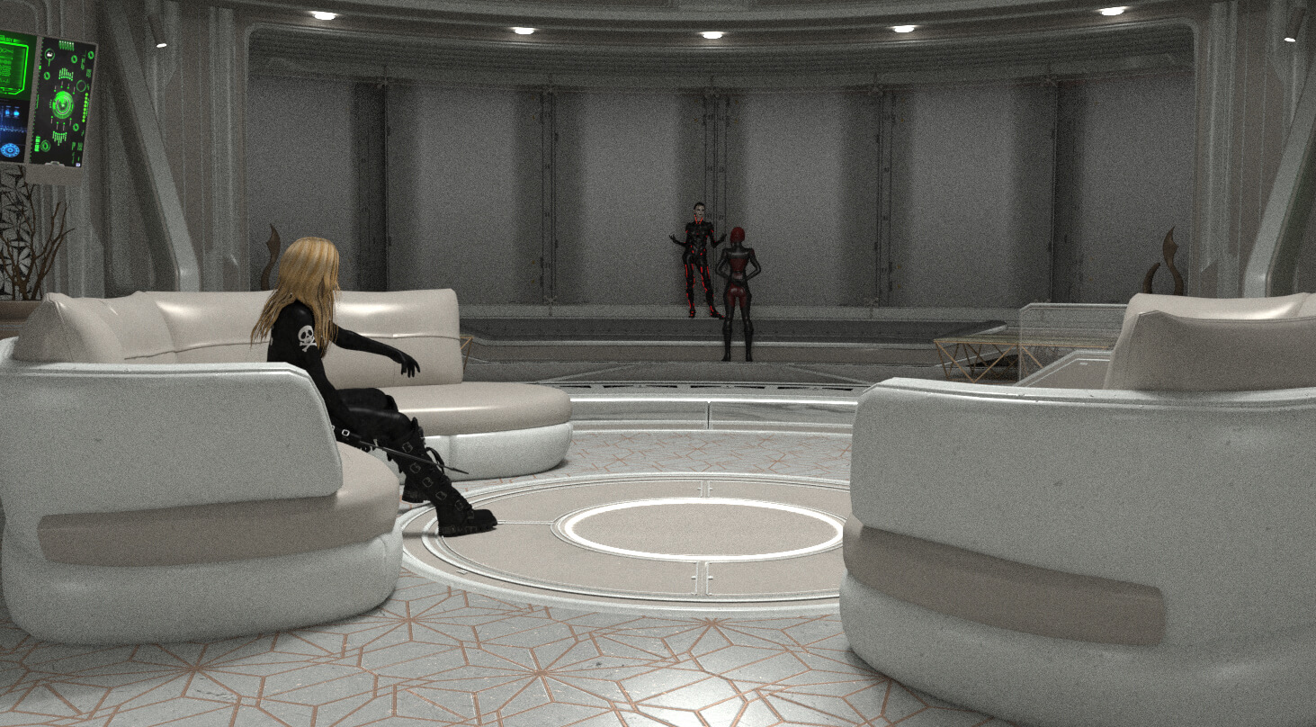 StellarBlade Room for POSER Compatible DAZ3D Daz Content