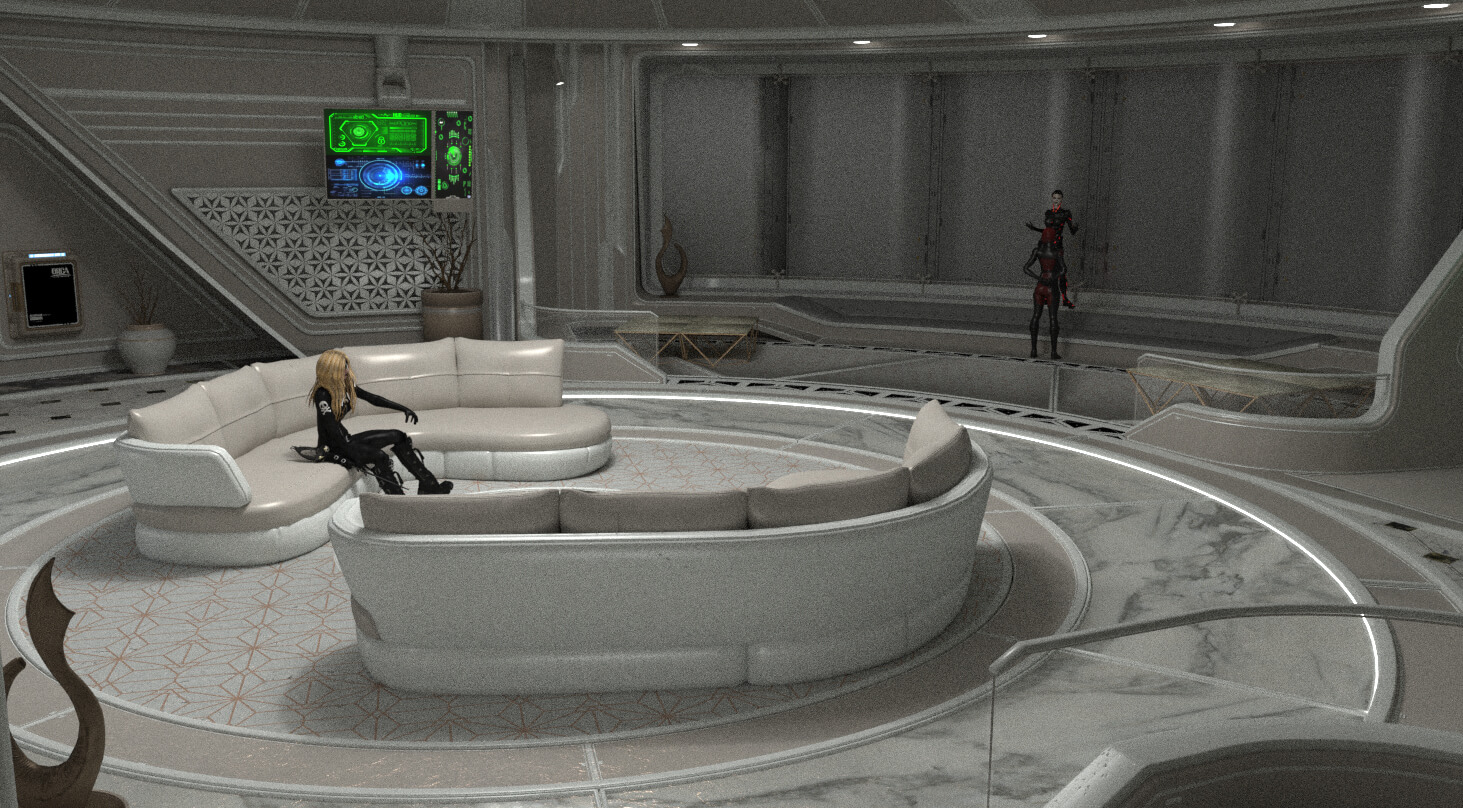 StellarBlade Room for POSER Compatible DAZ3D Daz Content