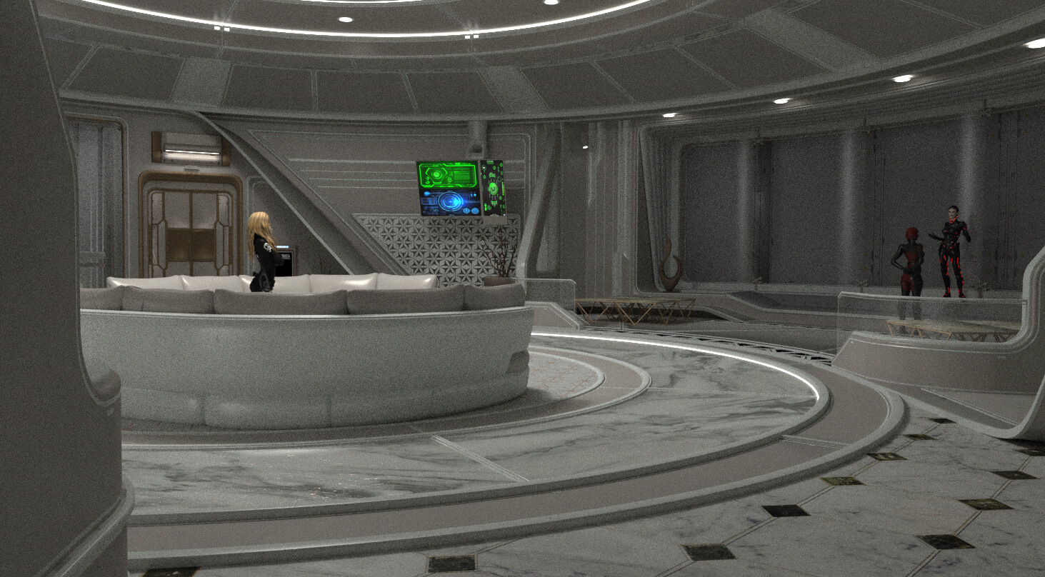 StellarBlade Room for POSER Compatible DAZ3D Daz Content