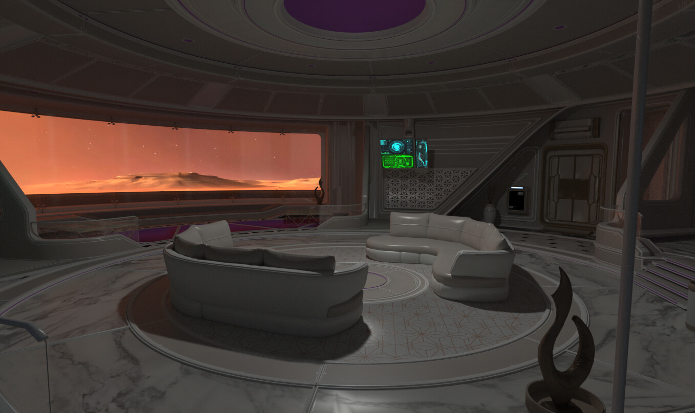 StellarBlade Room for POSER Compatible DAZ3D Daz Content