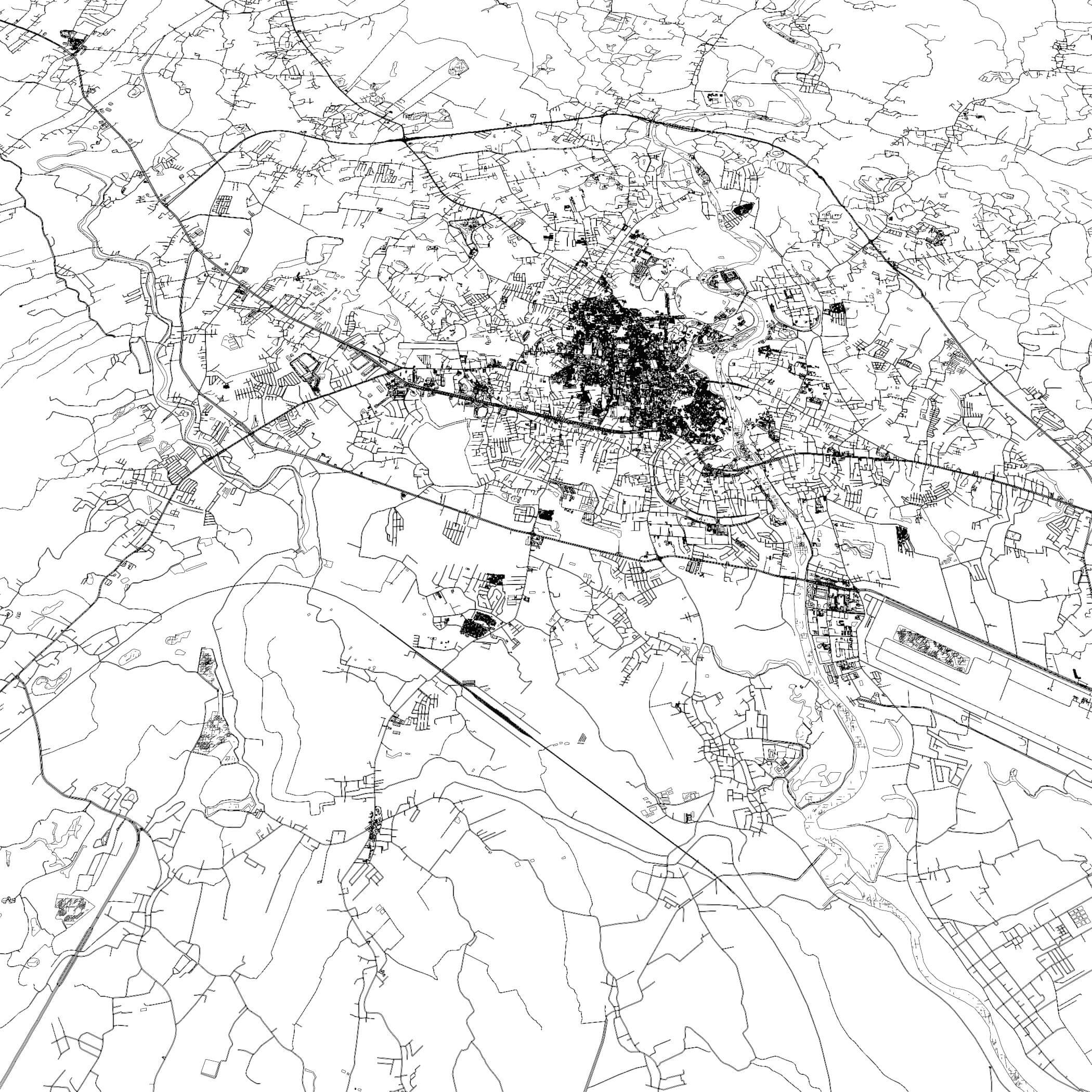 Chiang Rai Thailand - City and Urban 3D Model