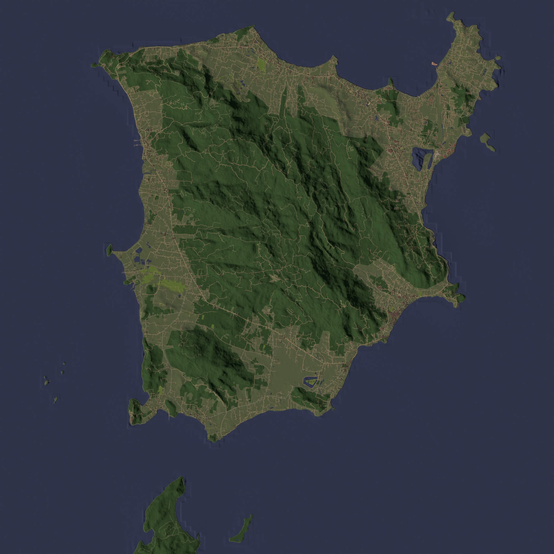 Koh Samui Thailand - City and Urban 3D Model
