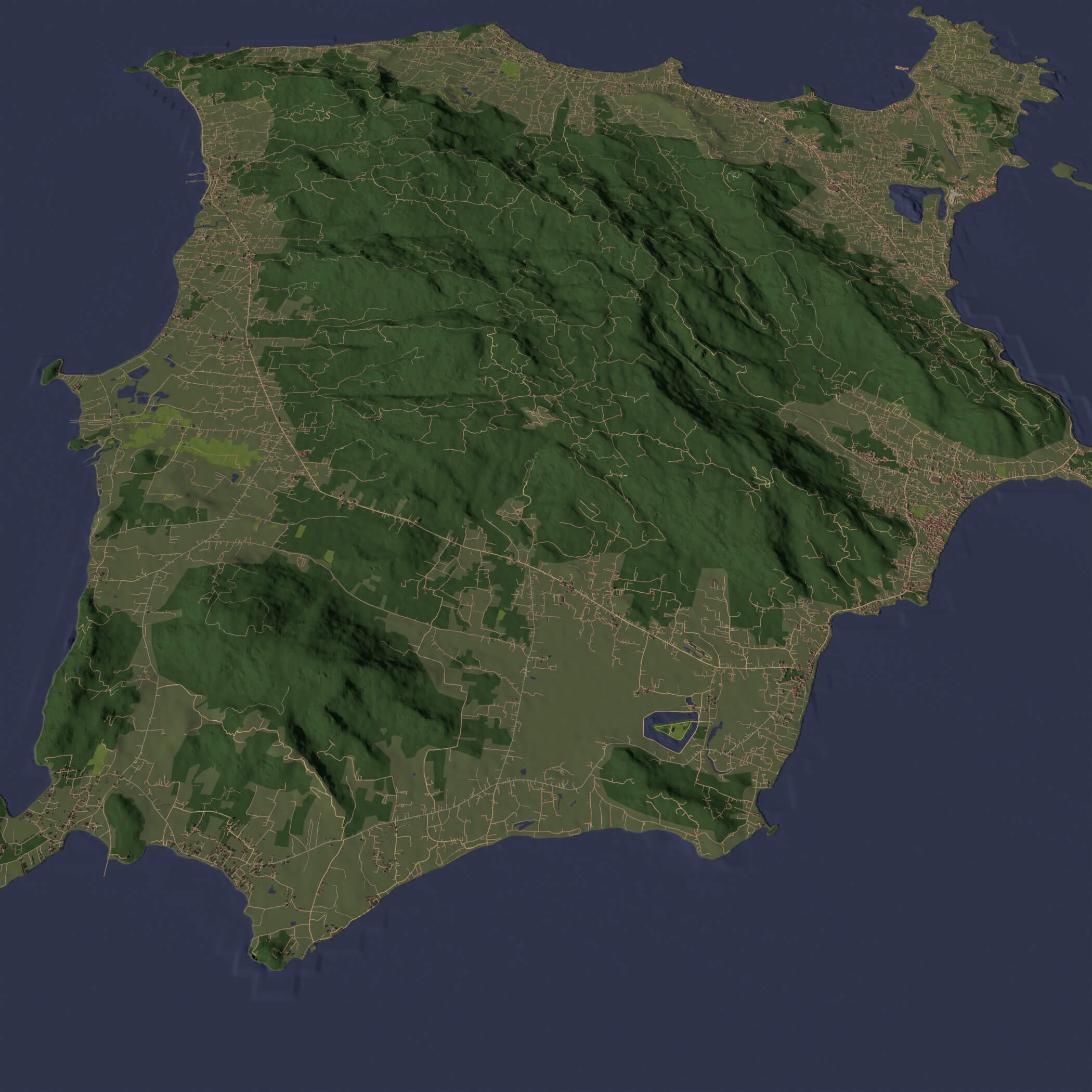 Koh Samui Thailand - City and Urban 3D Model