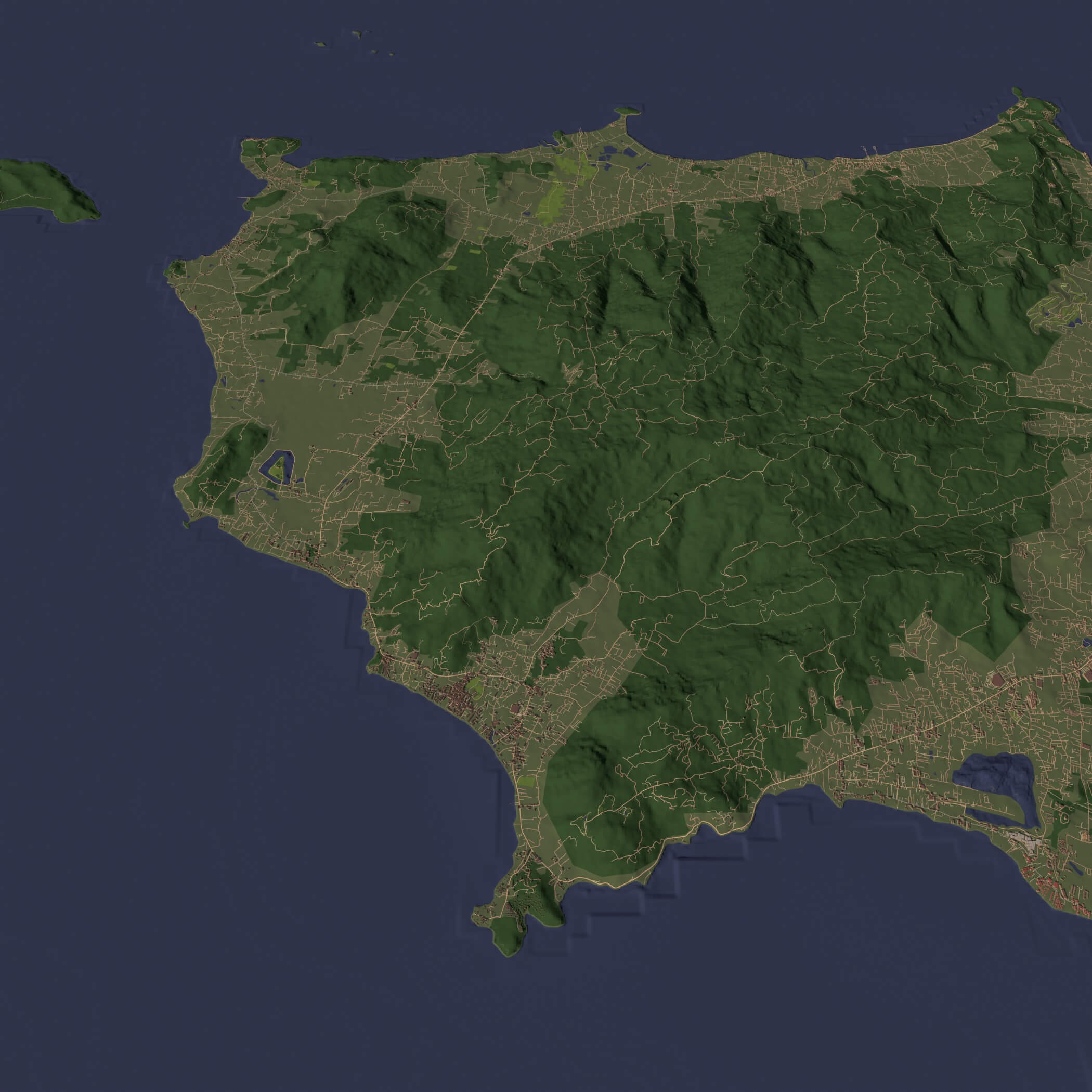 Koh Samui Thailand - City and Urban 3D Model