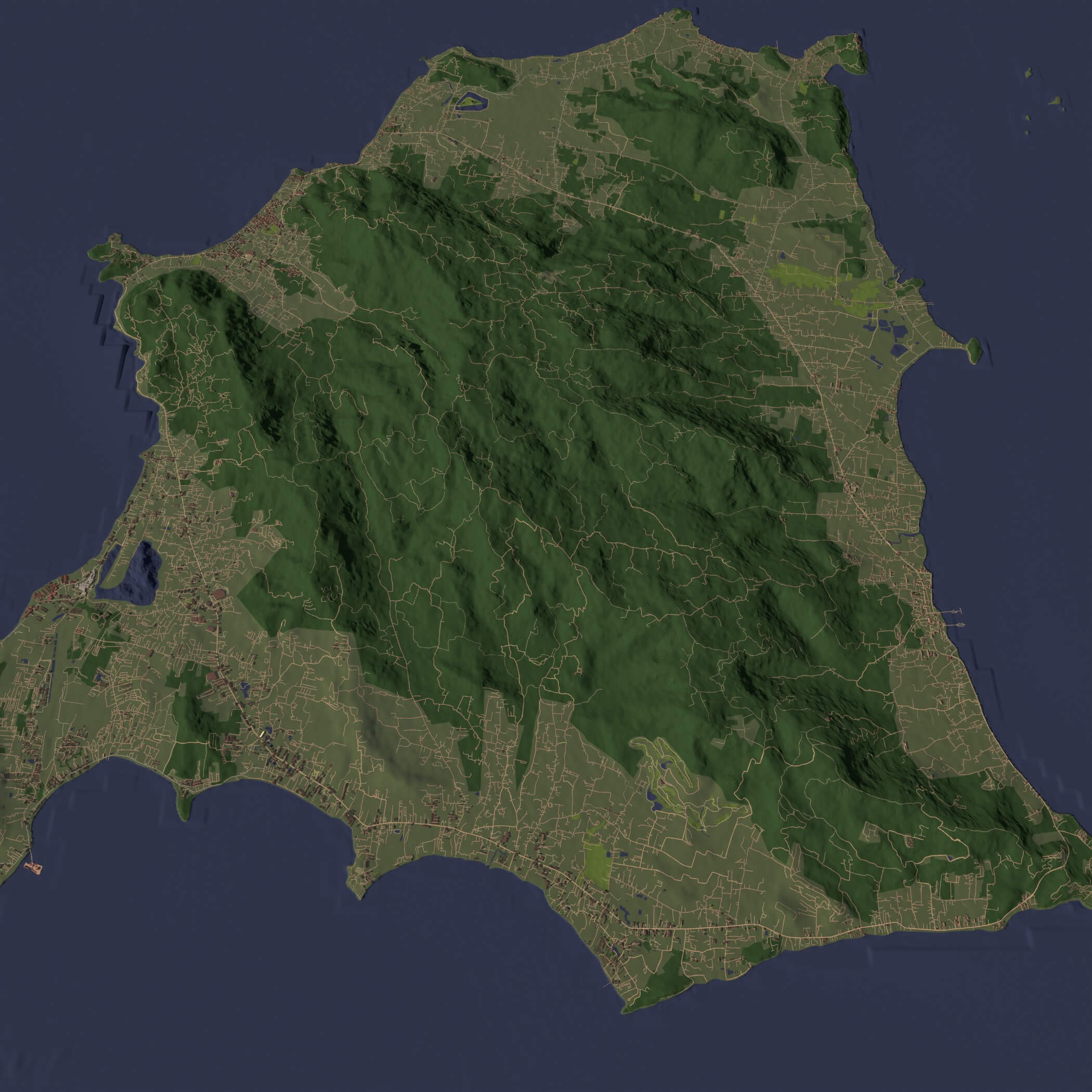 Koh Samui Thailand - City and Urban 3D Model