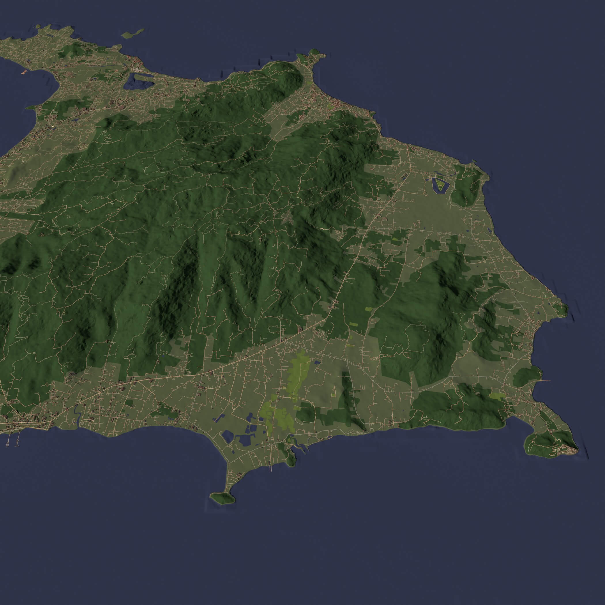 Koh Samui Thailand - City and Urban 3D Model