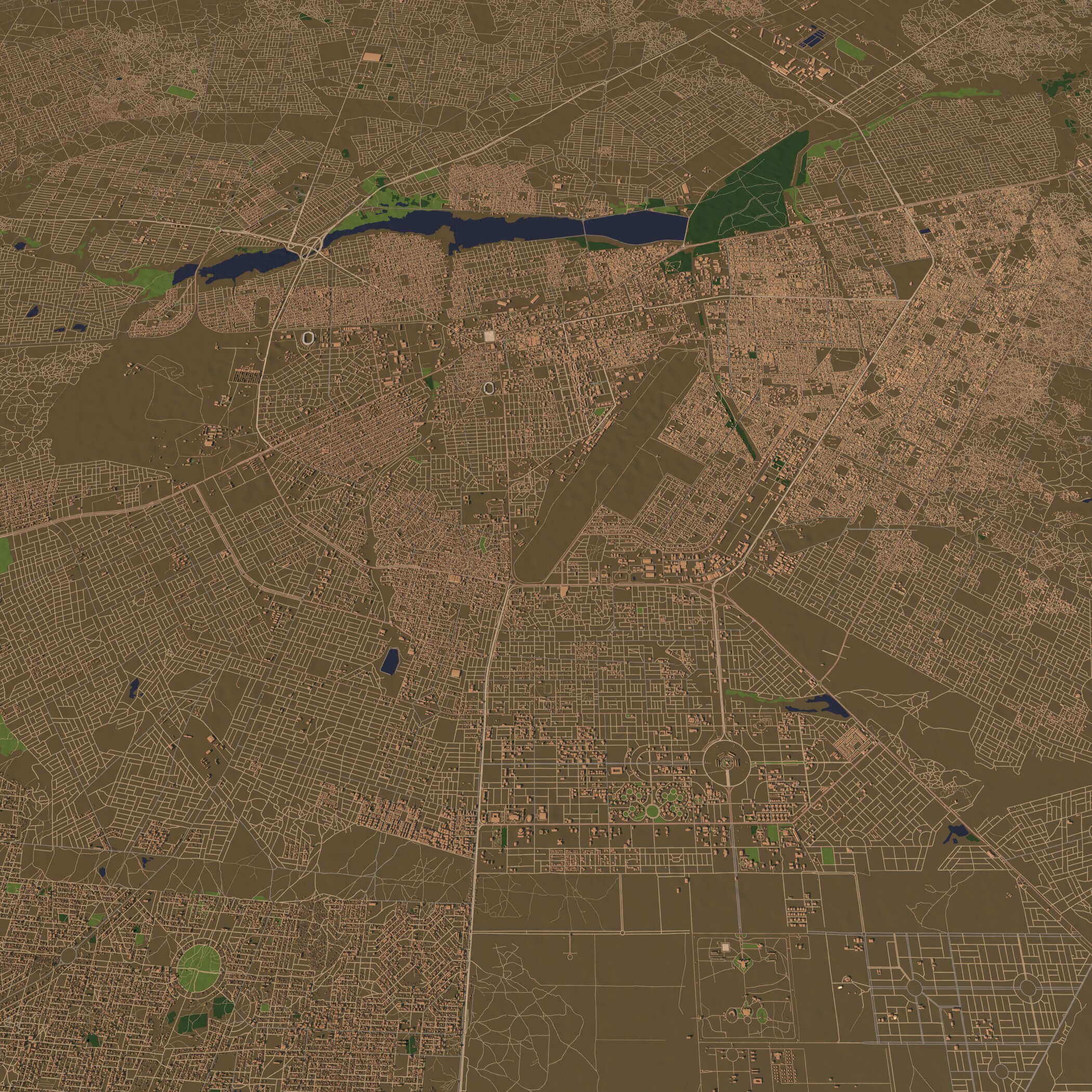 Ouagadougou Burkina Faso - City and Urban 3D Model