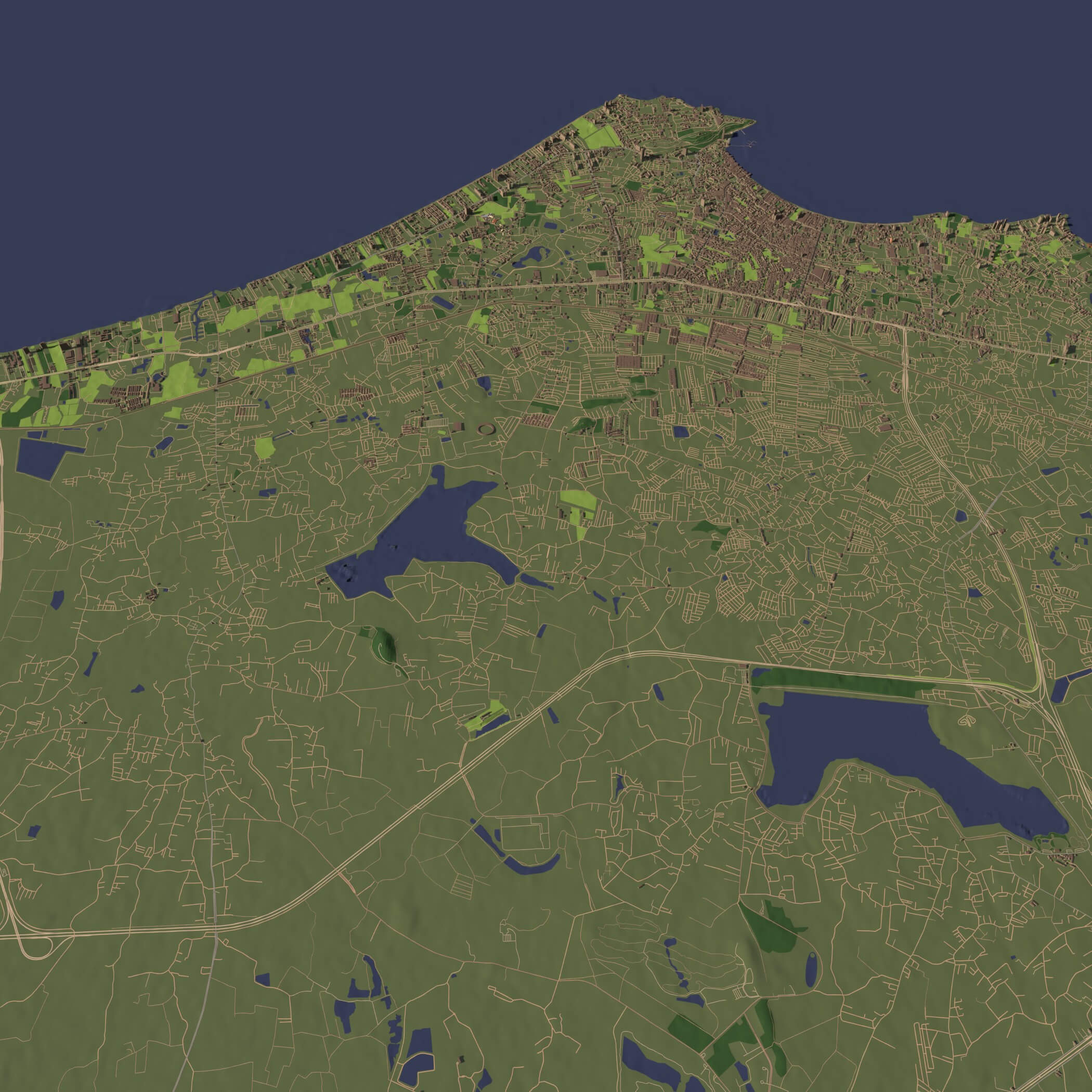 Pattaya Thailand - City and Urban 3D Model