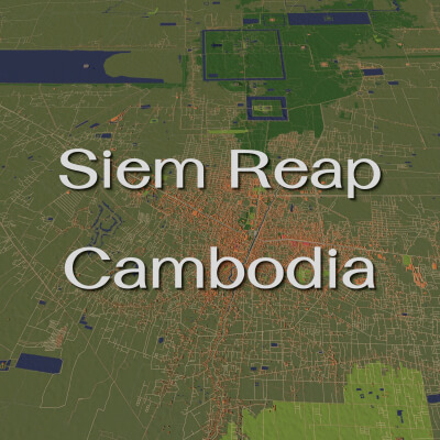 Siem Reap Cambodia - City and Urban