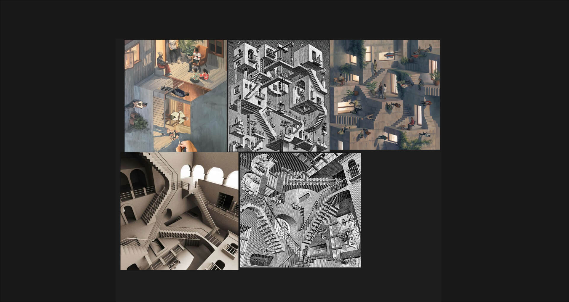 Summer Memory Museum 3D Render, Digital Artwork by Jitesh