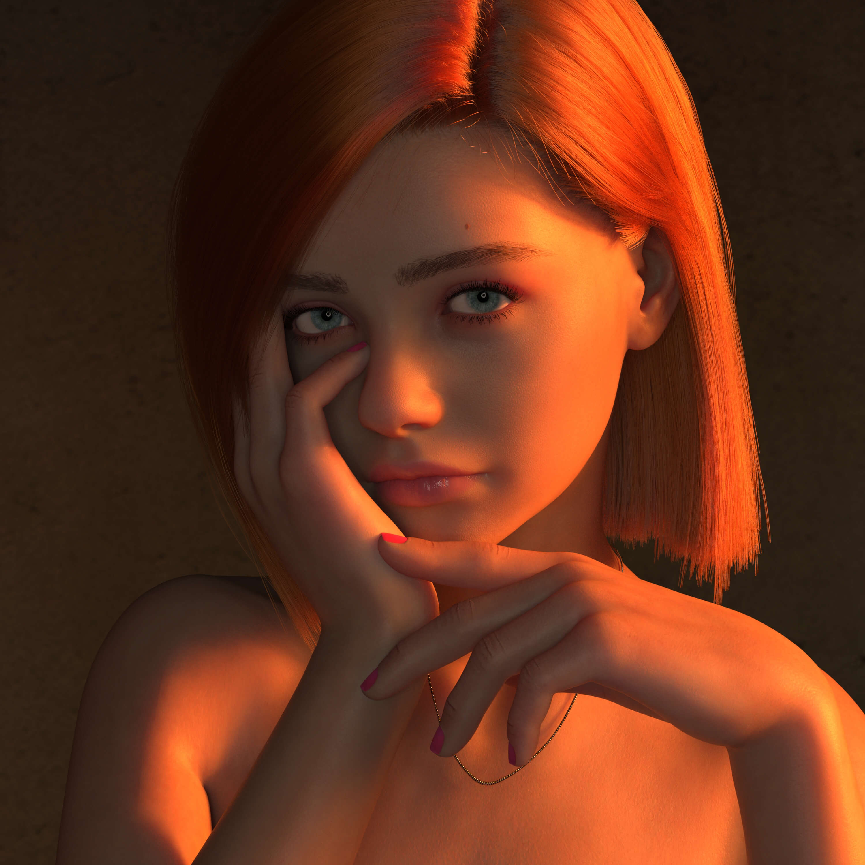 Maddie - An Hommage 3D Render, Digital Artwork by jofausk