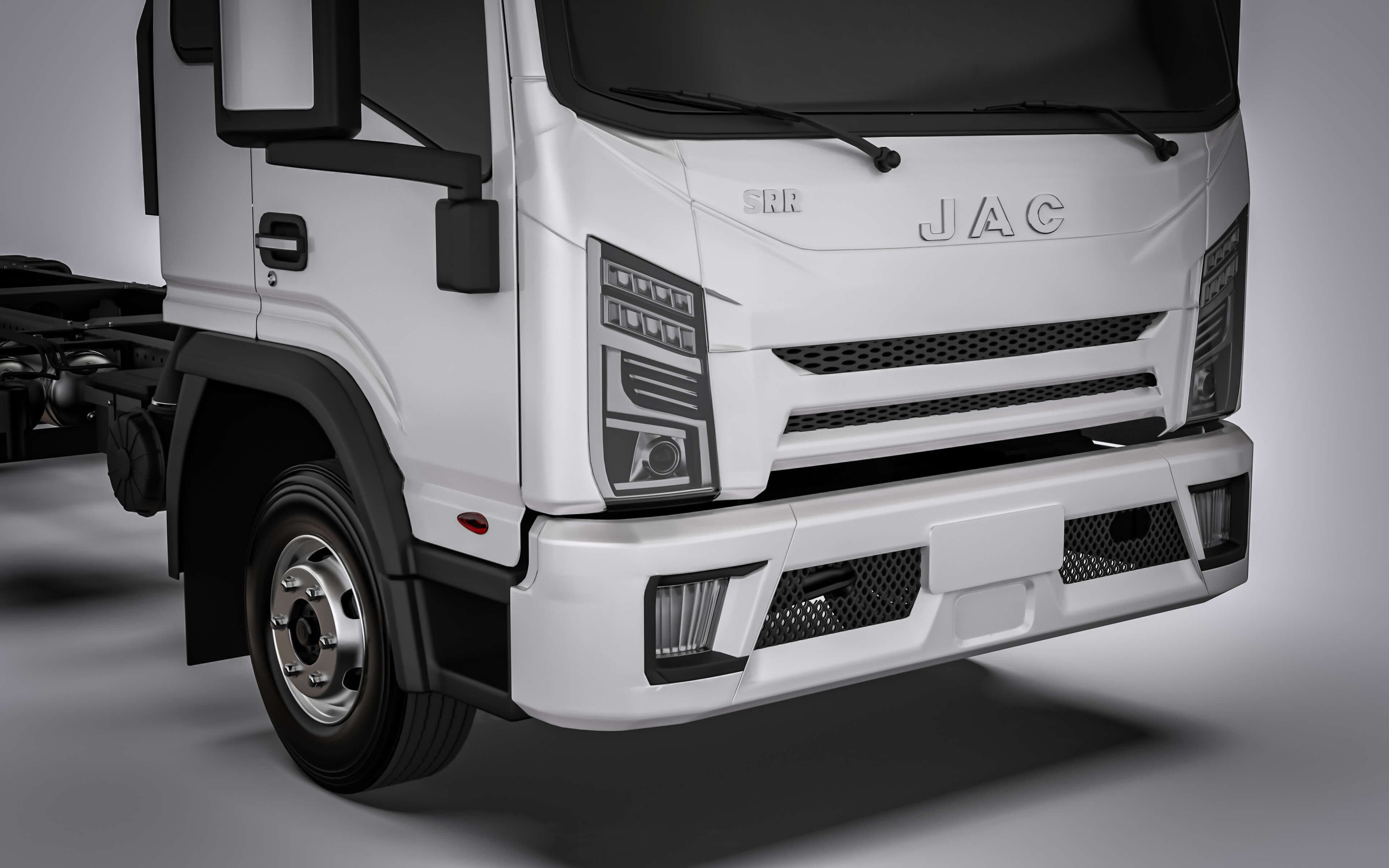 JAC SRR Chassis 2026 3D Model 3D Model