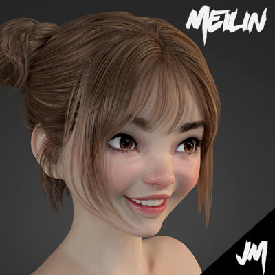 JM Meilin for Genesis 9 - Daz Content by JOXIMOON