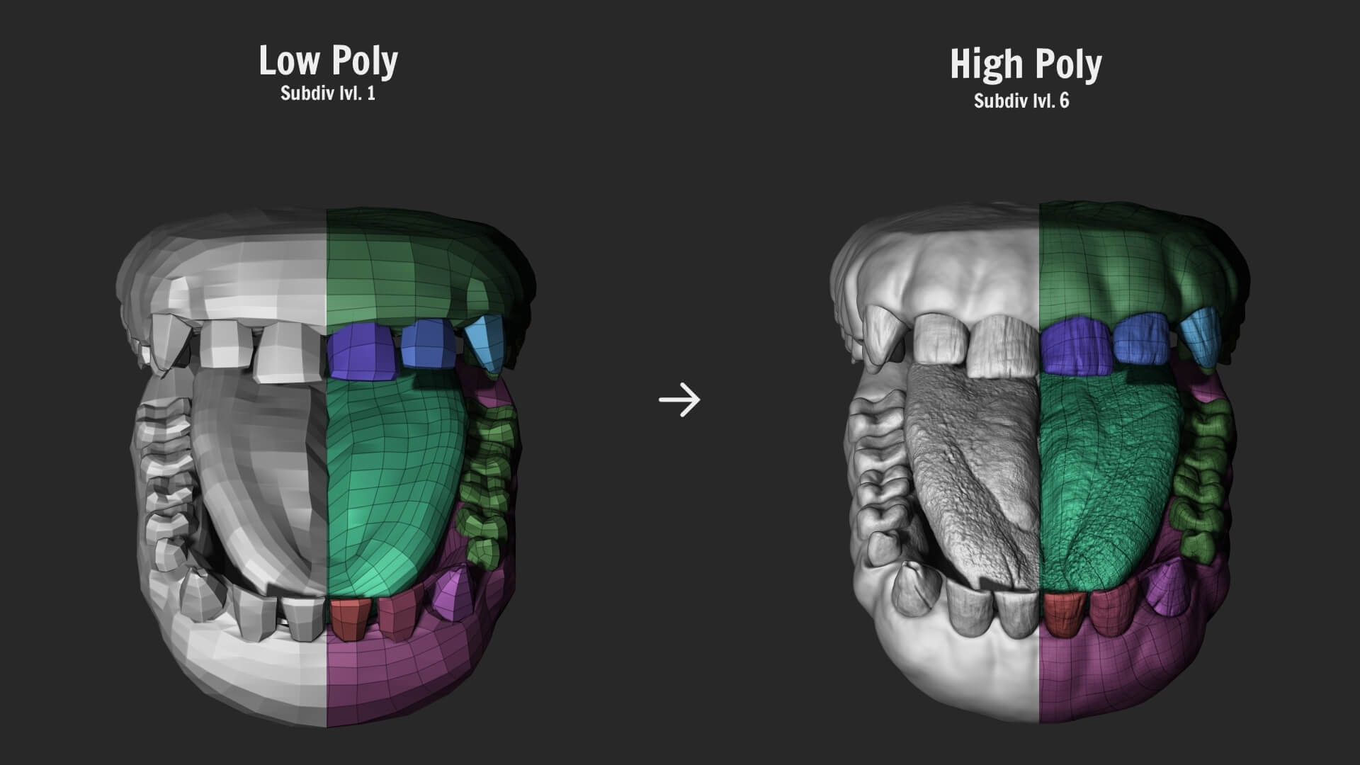Orangutan with 38 Blendshapes and Anatomy 3D Model 3D Model