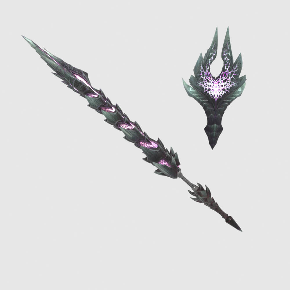 Alatreon Melt - Monster Hunter World 3D Model