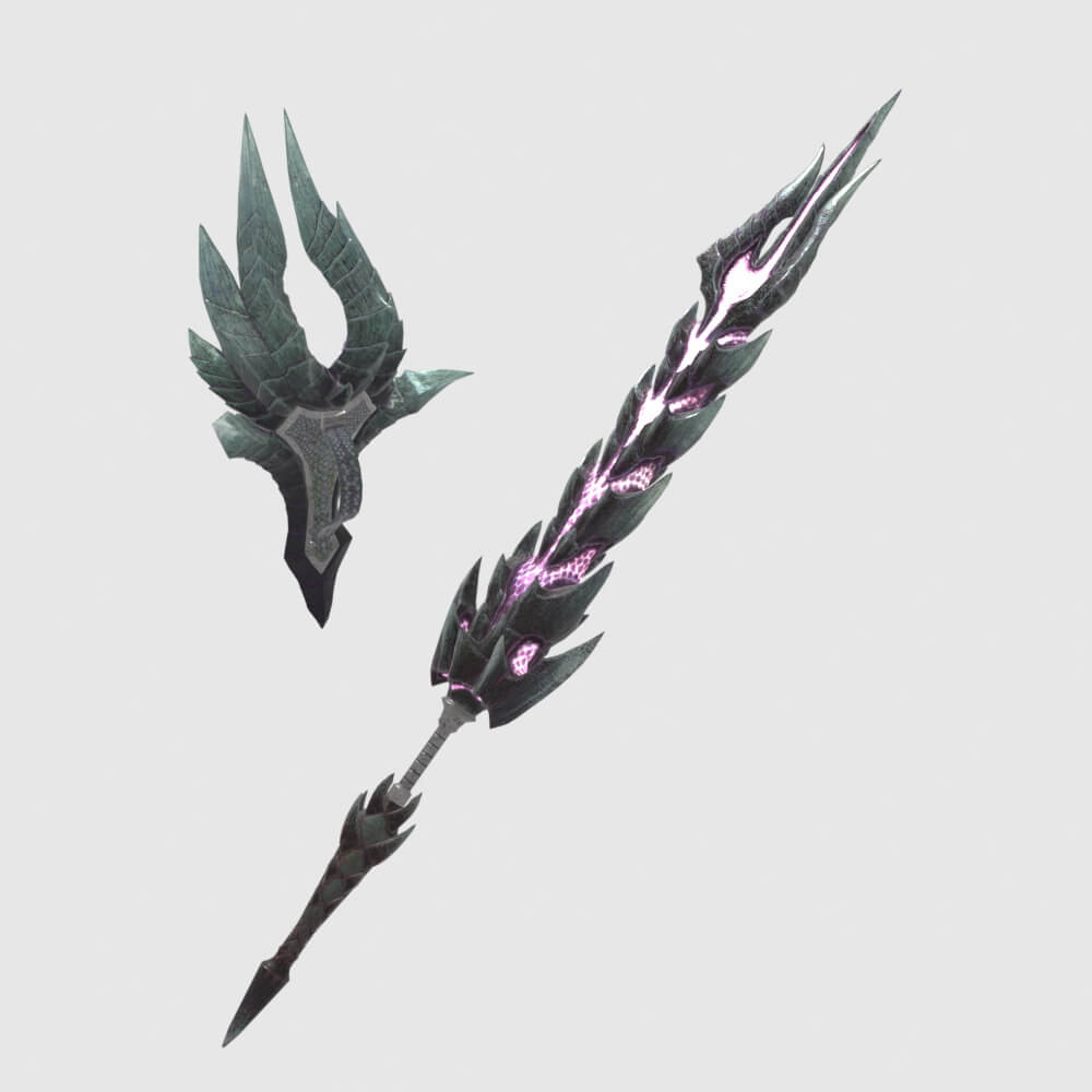 Alatreon Melt - Monster Hunter World 3D Model
